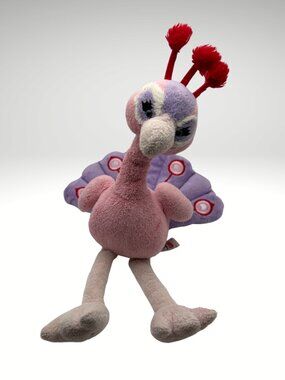 Webkinz Ganz Pinktastic Peacock HM357 Retired Plush Stuffie No Code (SKU: 866TO)
